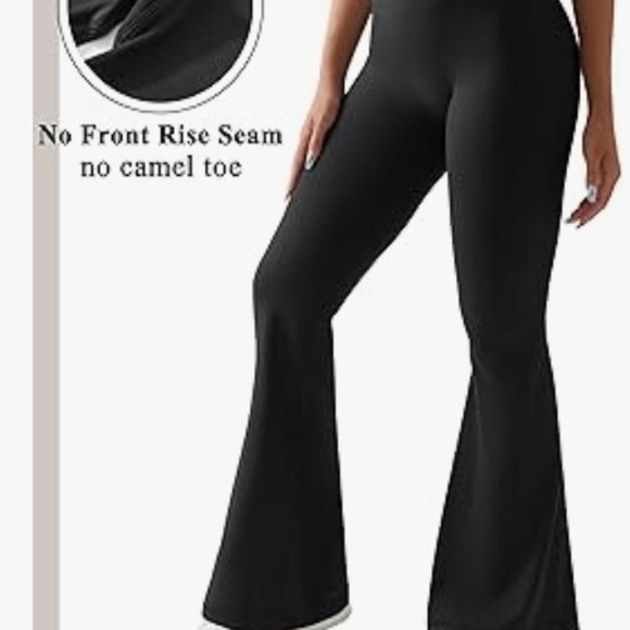 Amazon Women's Black Boot Cut Pants NWT Medium - Picture 4 of 5